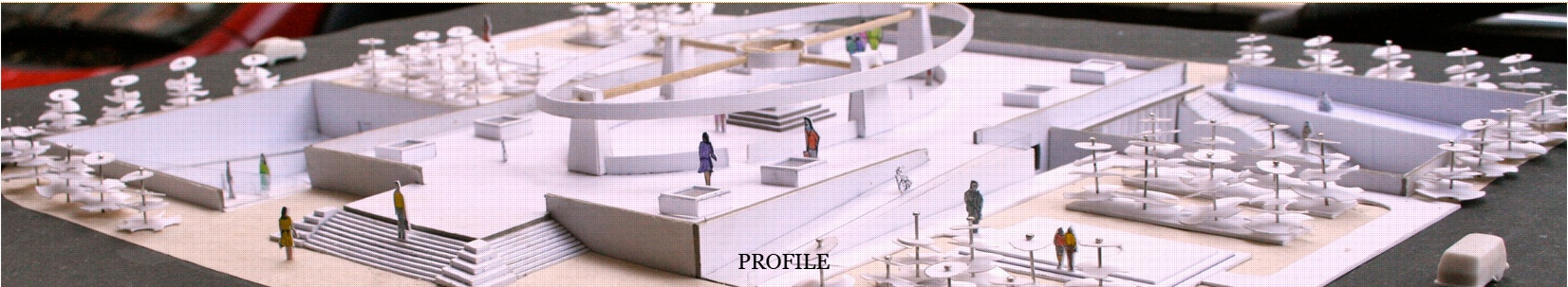 Architectural physical model and planning study